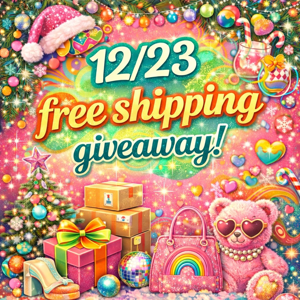 FREE shipping giveaway!✨